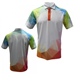 Sublimation Men's Polo Shirt-RPI-6523