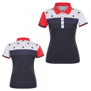Sublimation Women's Polo Shirt-RPI-8501