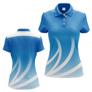 Sublimation Women's Polo Shirt-RPI-8502