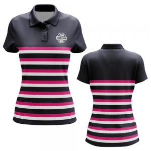 Sublimation Women's Polo Shirt-RPI-8504