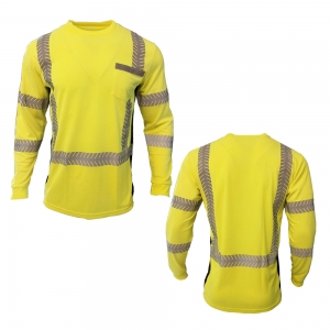 Reflective Safety T-Shirt Long Sleeve-RPI-2609